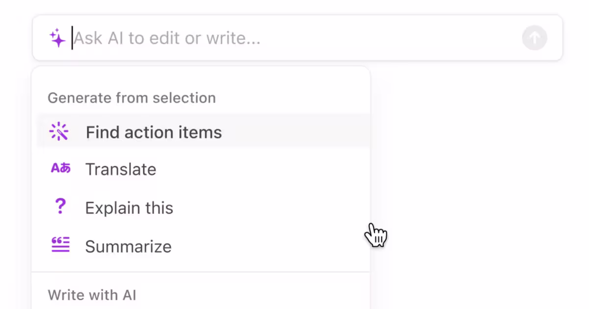AI Tool Notin for Organization