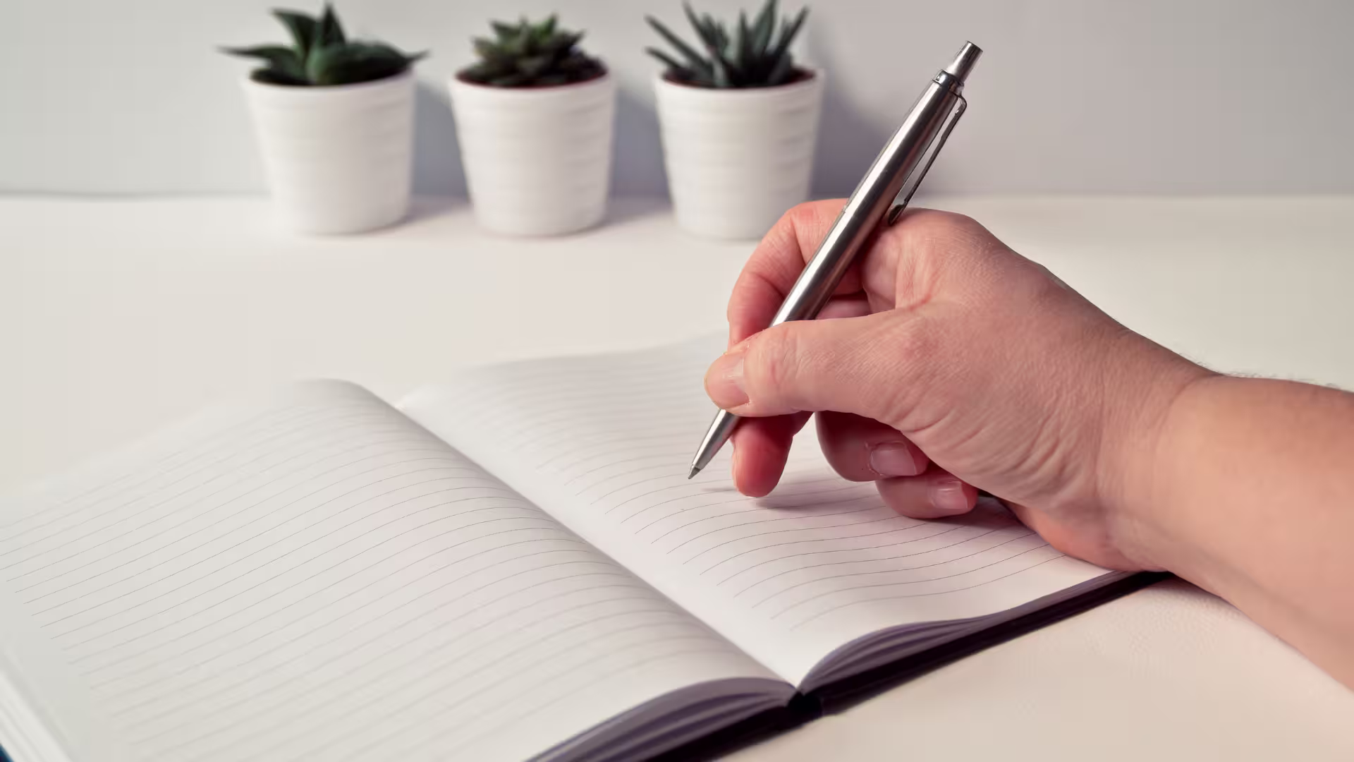 Transcription with pen and paper