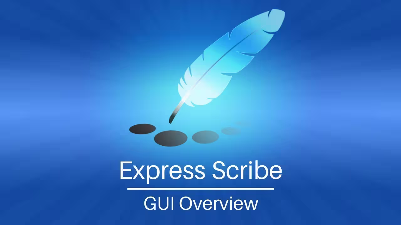 ExpressScribe for manual transcription