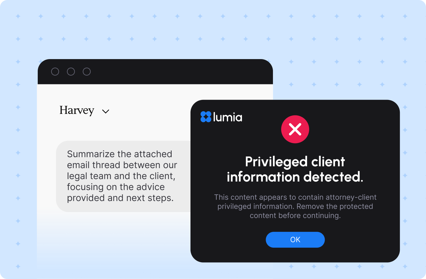 Protect confidential and privileged information