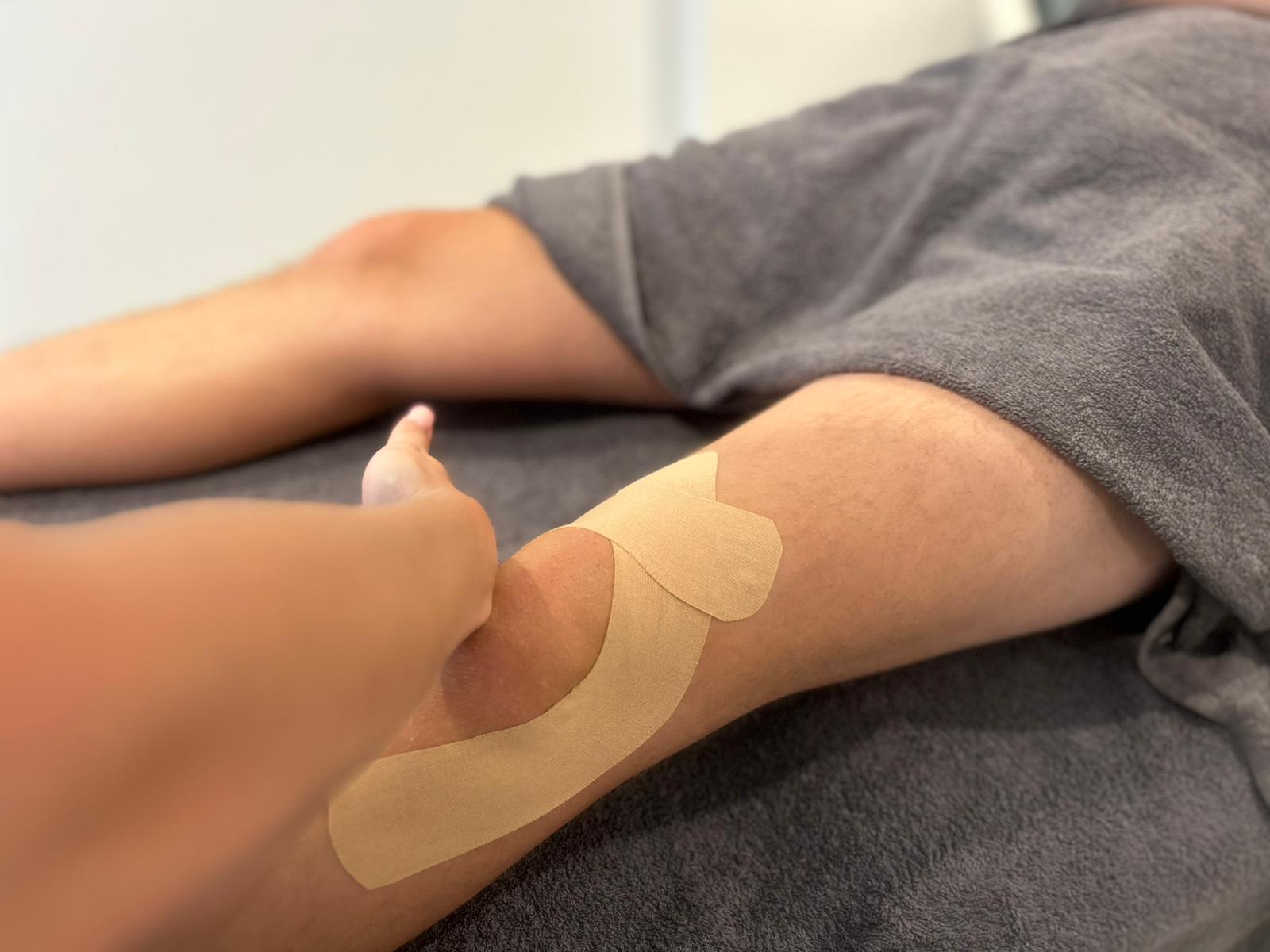 Supportive taping techniques that help stabilise muscles and joints while allowing natural movement.