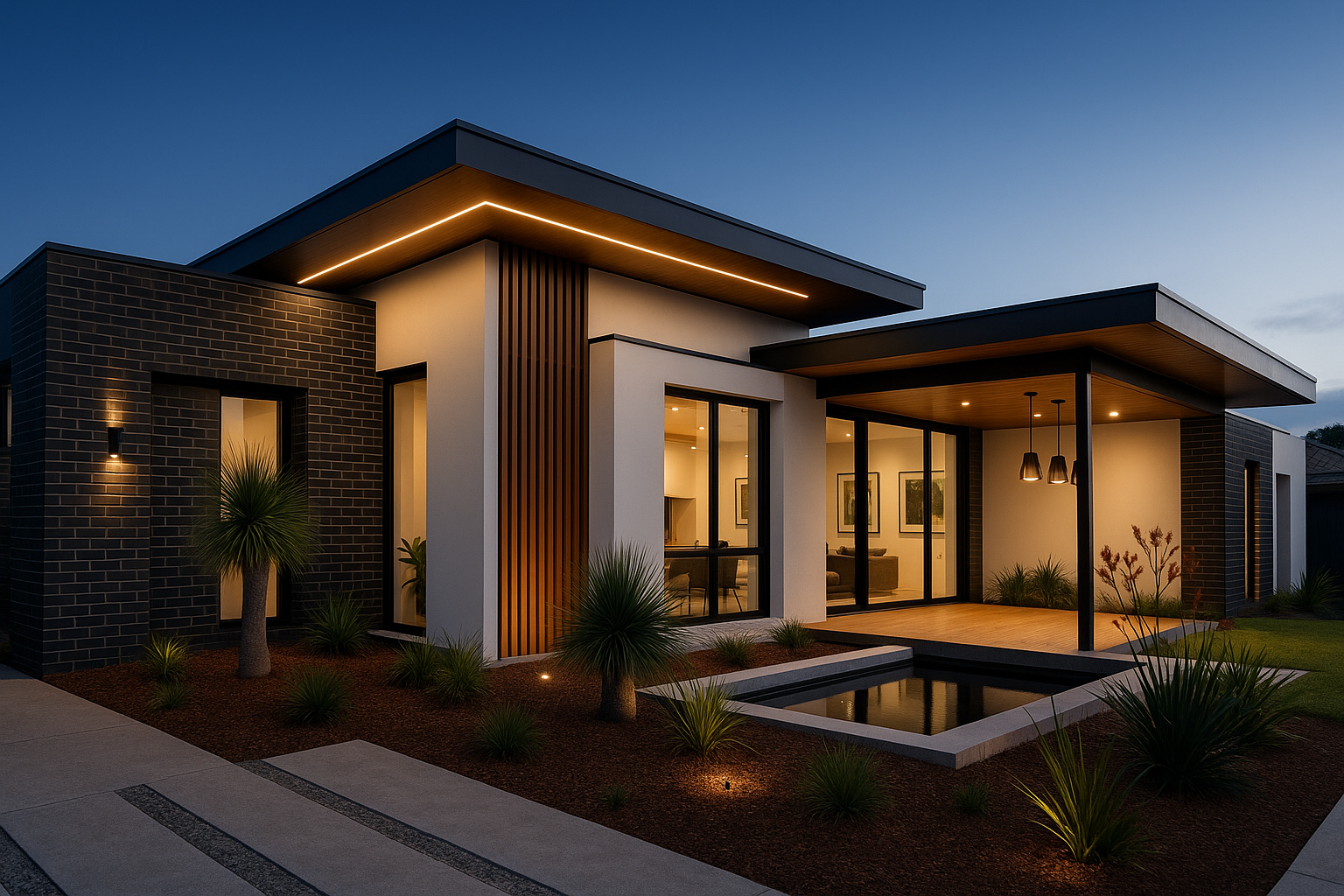 Adelaide designer home custom design for a descerning home buyer