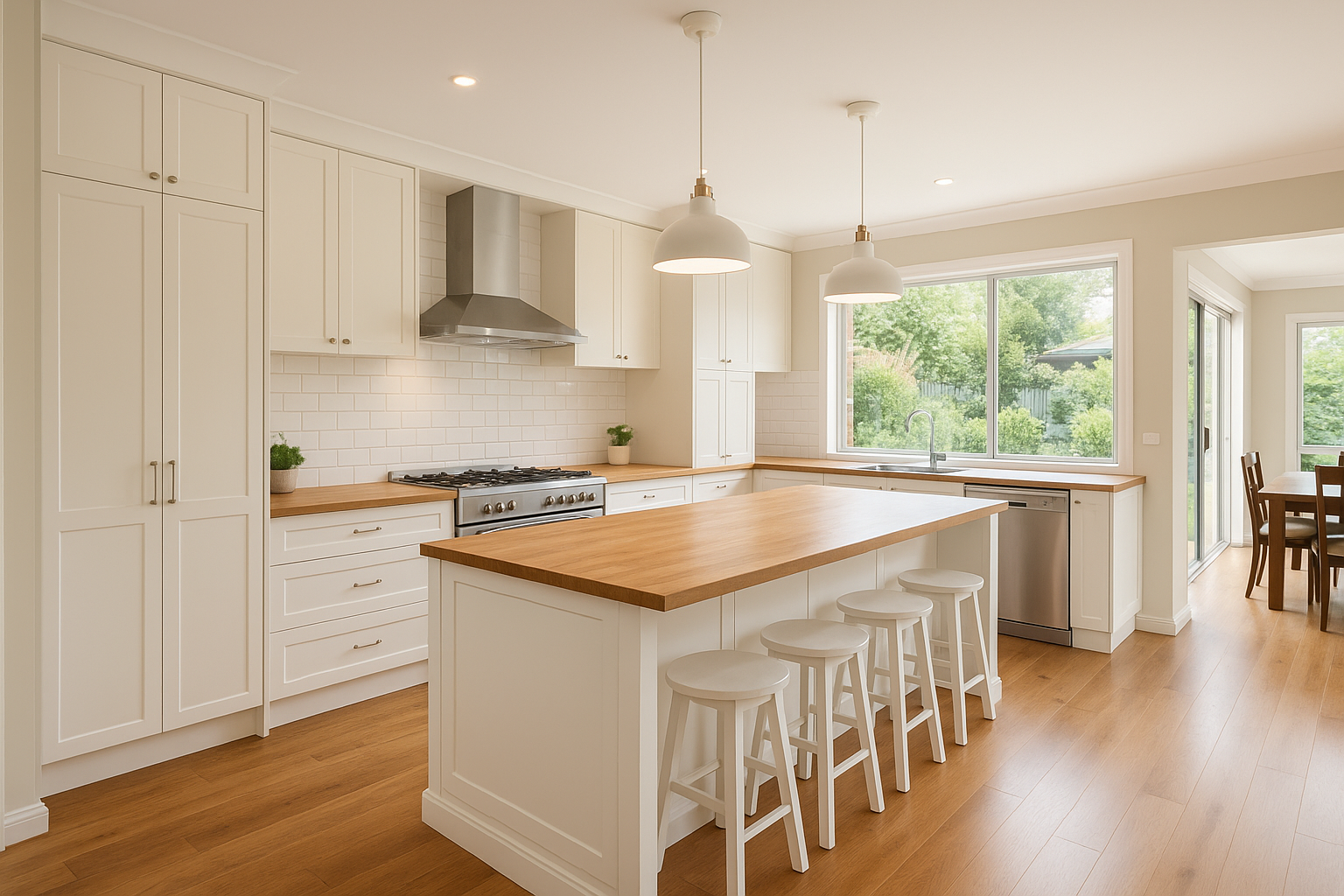 modern contemporary farmhouse kitchen 