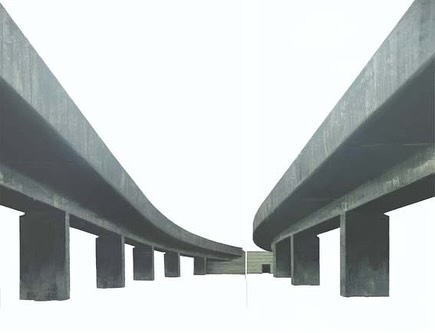 Spotlight: Patrick Cornillet (b. 1959, France)

Excerpts from his paintings of architectural spaces. Often minimal and stripped of context, his work focuses on built structures and open form.

Work we admire, not affiliated.