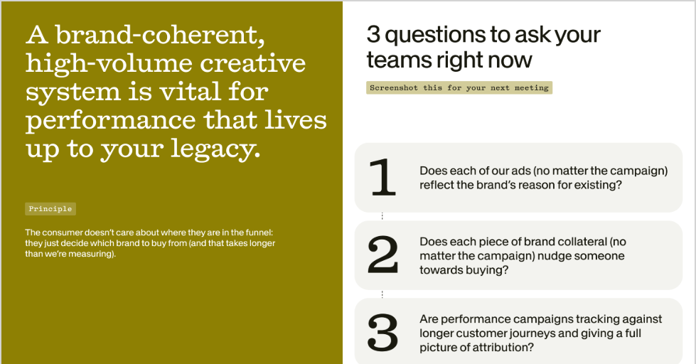 Report spread: chapter five, the executive takeaway
