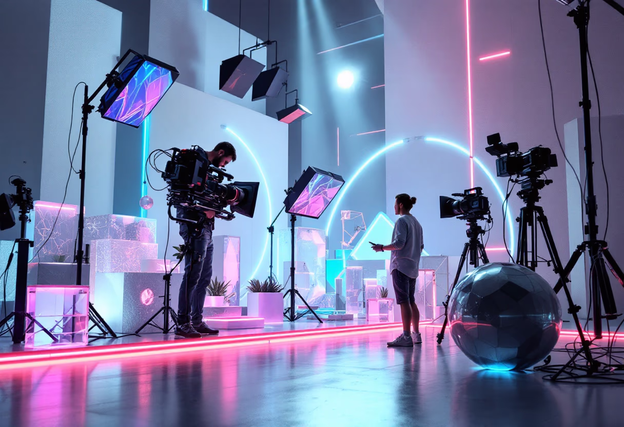 image of an open role on a film set