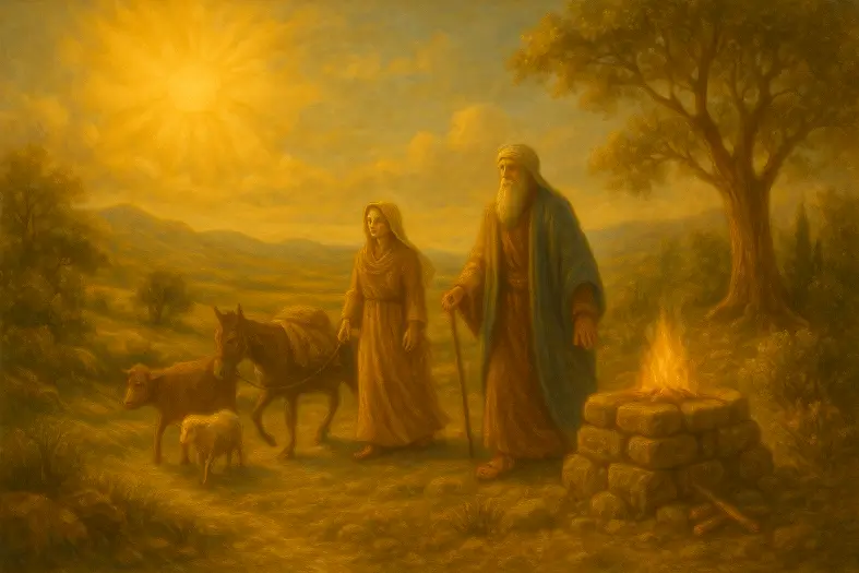 Lech Lecha — Avraham going from his land