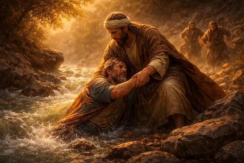 Saving someone from Danger