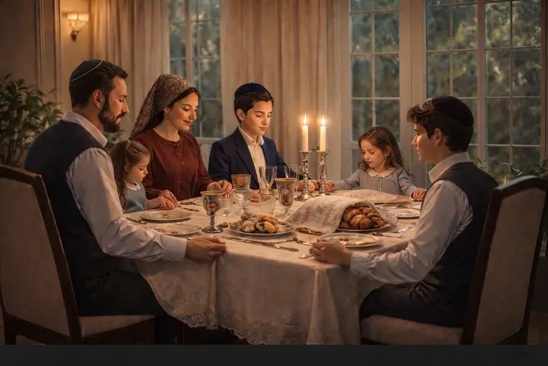 Shabbos family dinner