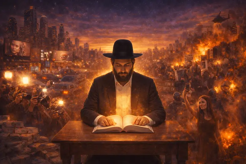 Focus on Torah — Not the distractions of the world.