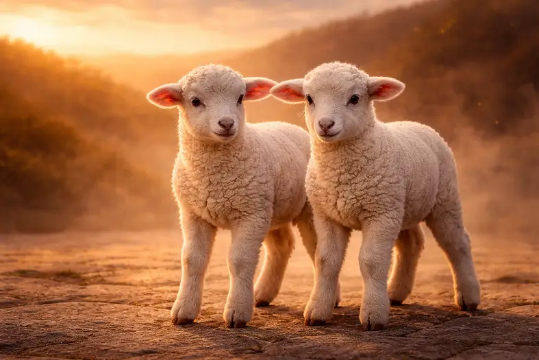 Two Lambs