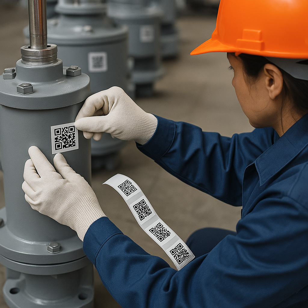 manufacturer QR coding