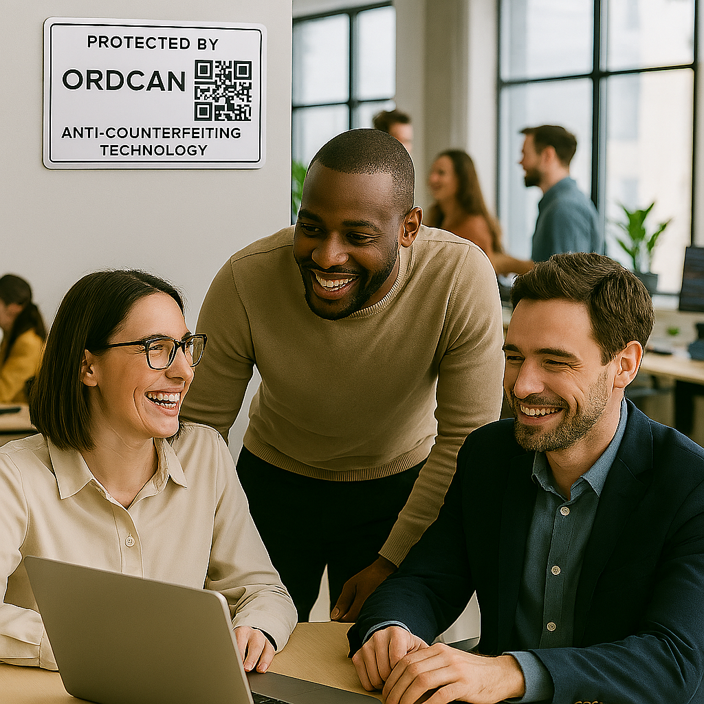 Ordcan anti counterit and anti parallel importing technology