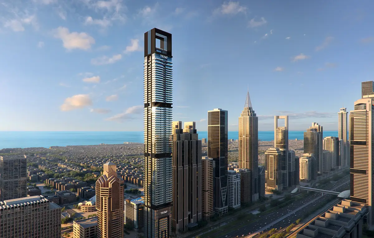 trump tower exterior 