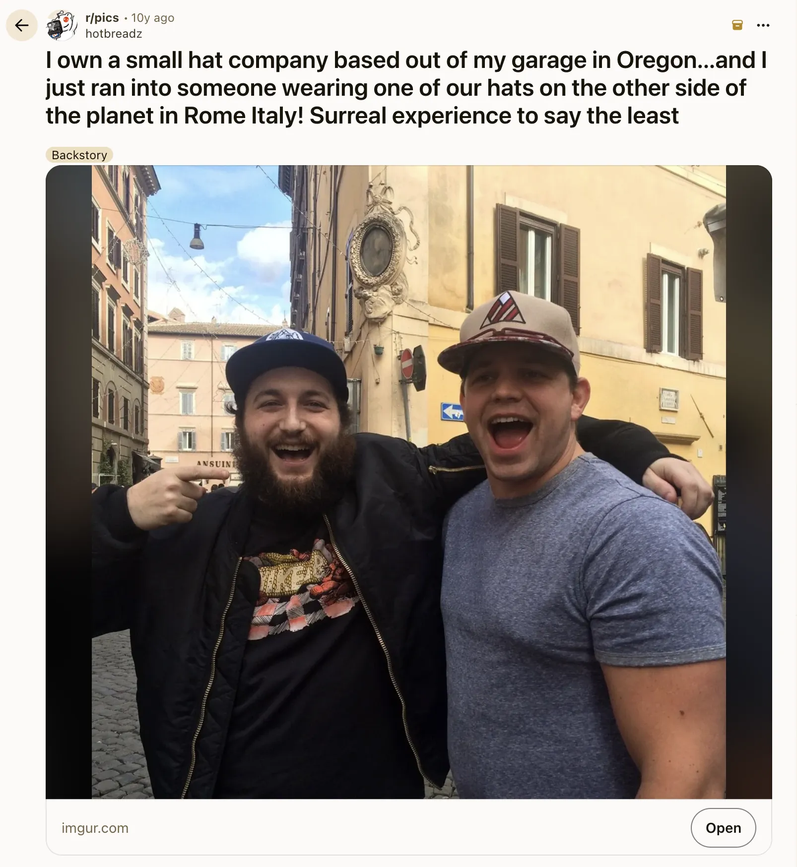 Finlay Hat Reddit Thread