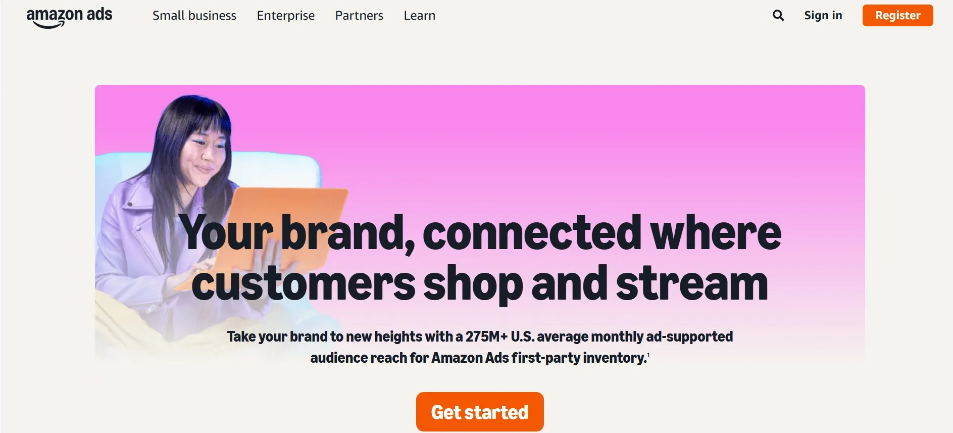 Amazon Ads driving retail media performance tied directly to purchase data.