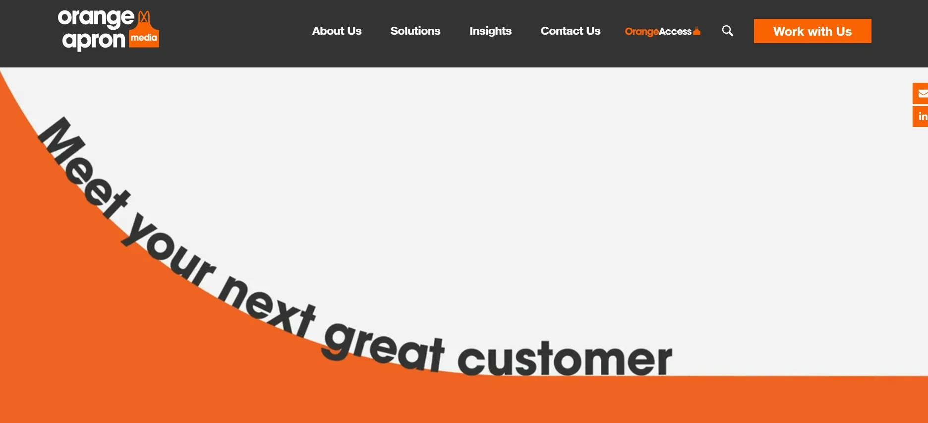 Orange Apron Media supporting retail media campaigns tied to home improvement shoppers.