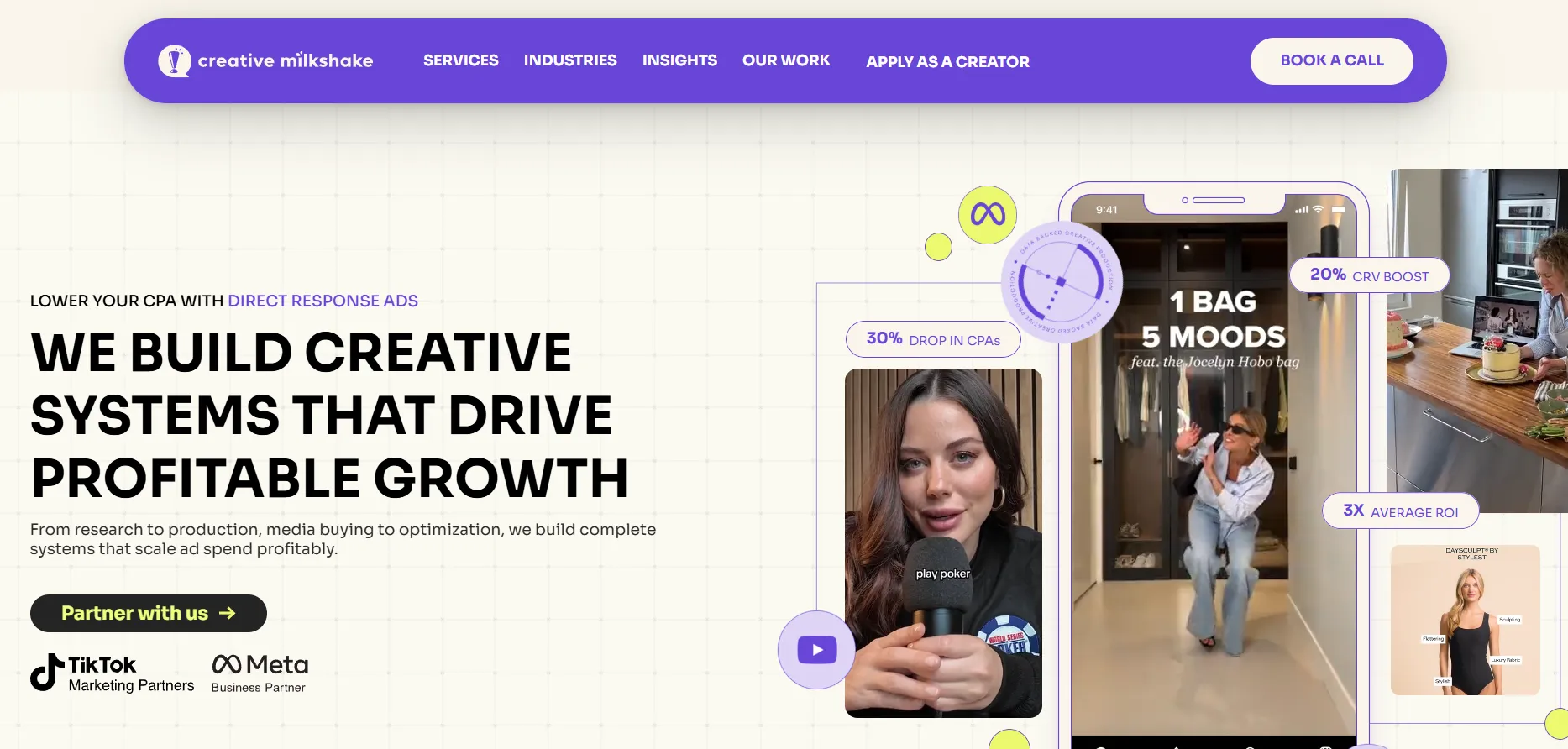 Top TikTok Shop Agency - Creative Milkshake