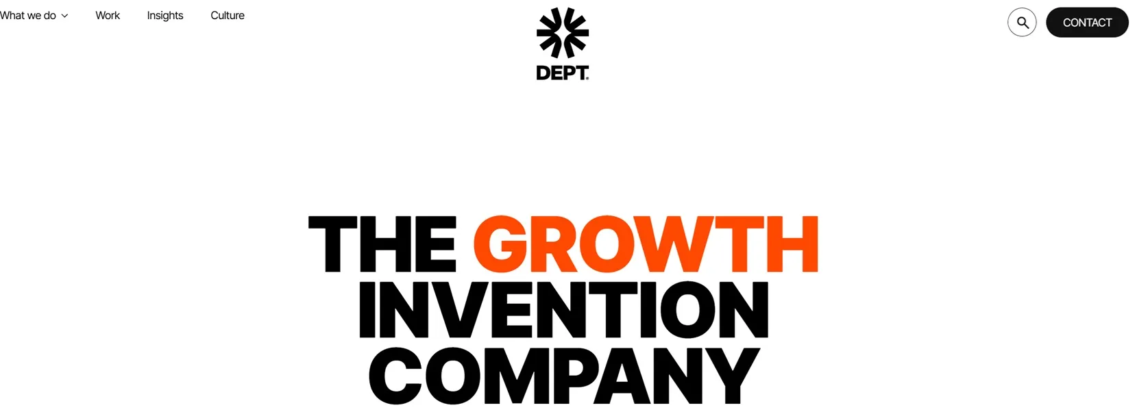 Growth Marketing Agency for Enterprise - DEPT