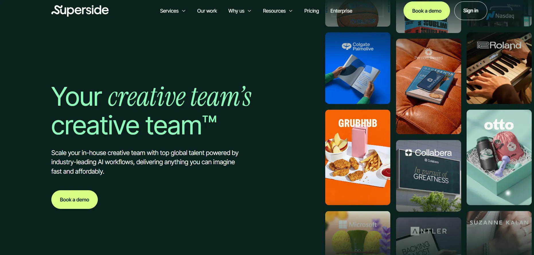 AI Marketing Agency - Superside