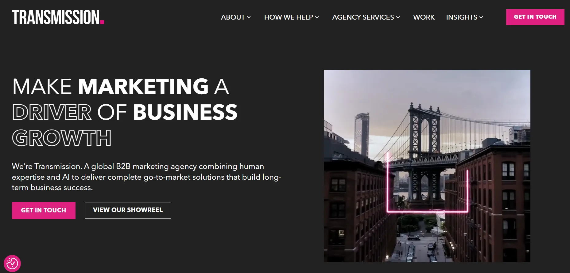 B2B Marketing Agency for enterprises - Transmission