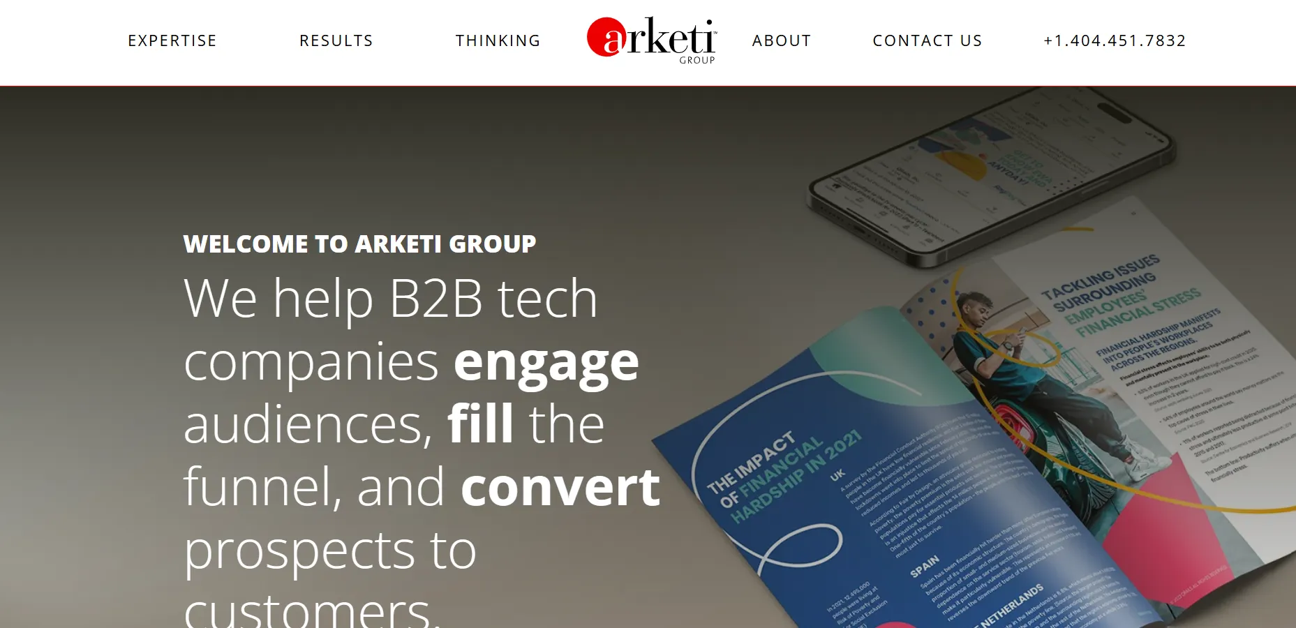 B2B Marketing Agency for enterprises - Arketi Group