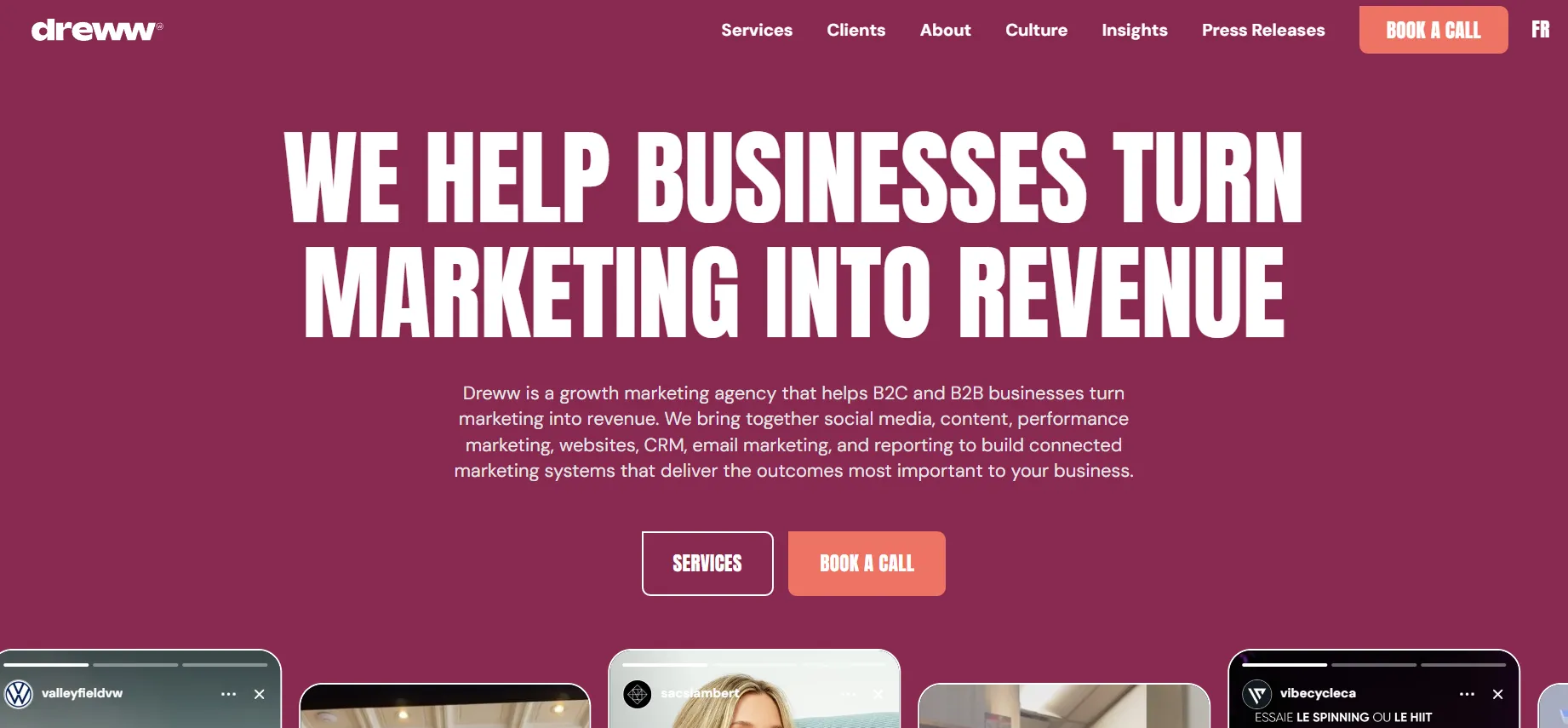 Video Production Agency for Brand Content - Dreww