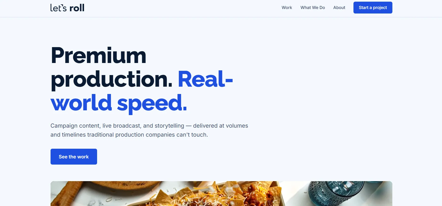 Video Production Agency for Brand Content - Let’s Roll
