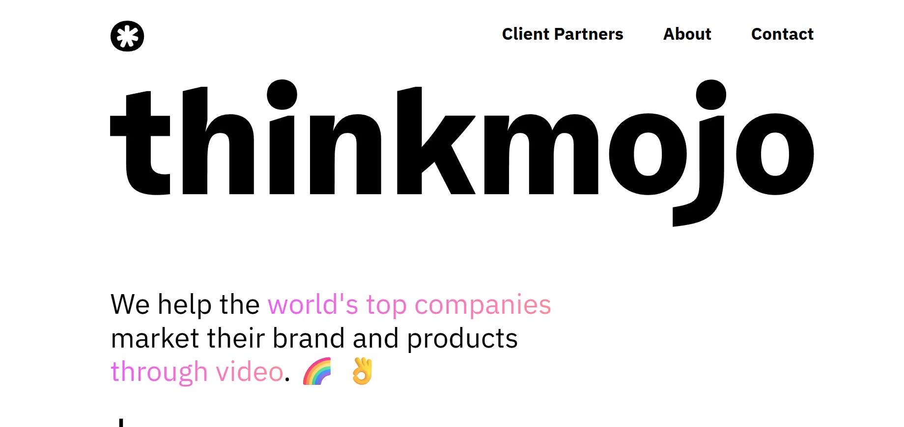 Video Production Agency for Brand Content - ThinkMojo