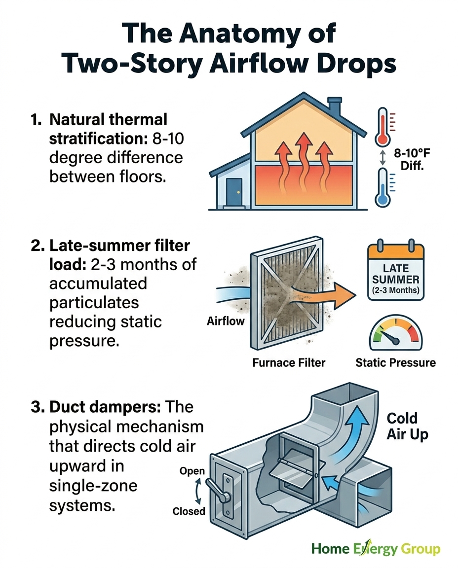 The Anatomy of Two-Story Airflow Drops