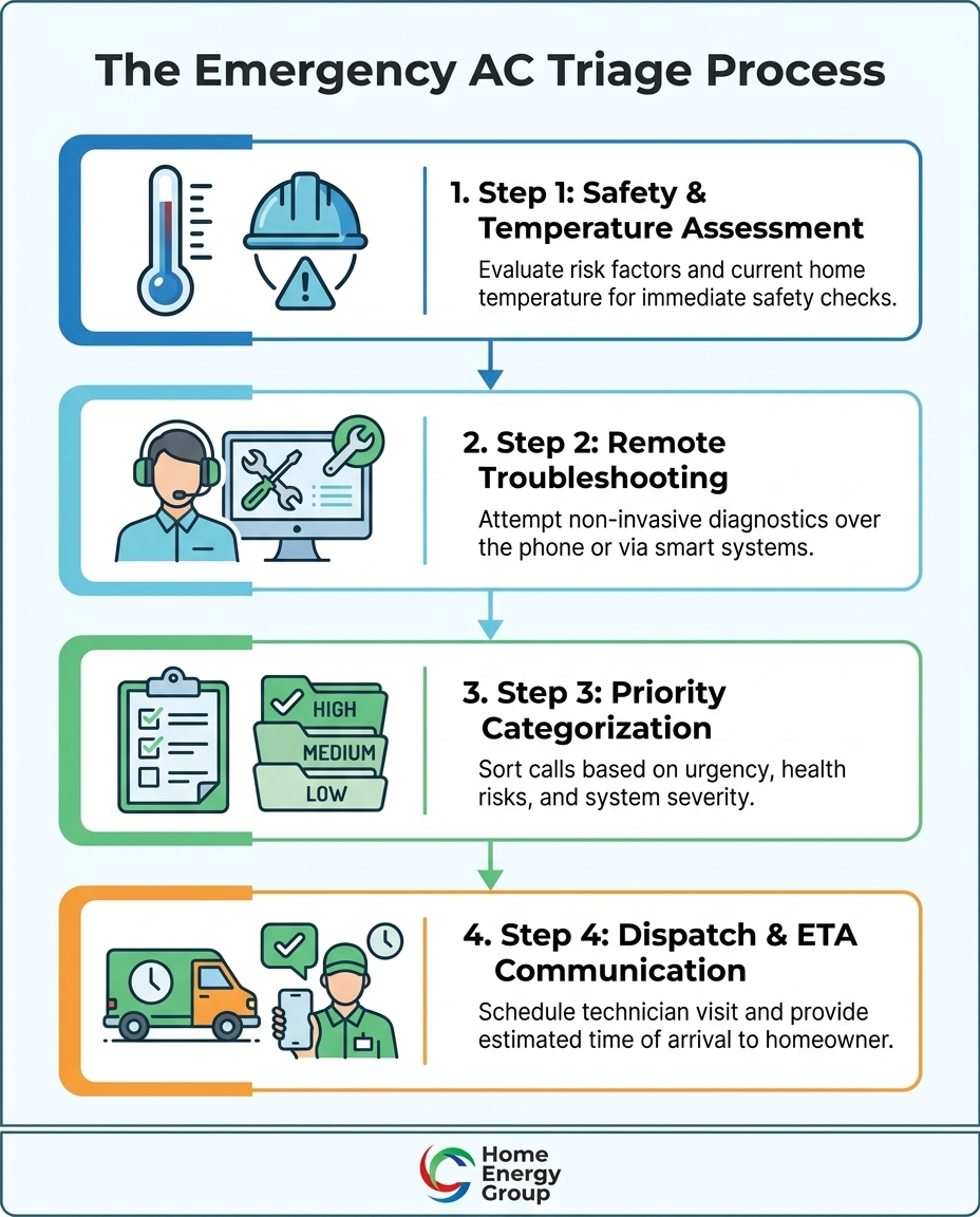 The Emergency AC Triage Process