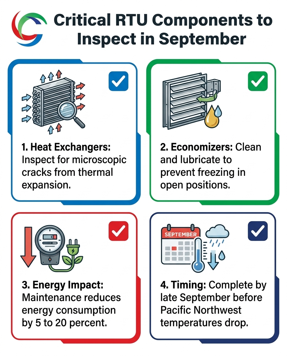 Critical RTU Components to Inspect in September