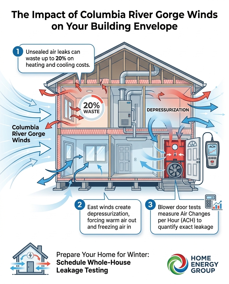 The Impact of Columbia River Gorge Winds on Your Building Envelope