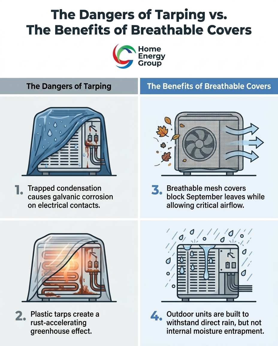 The Dangers of Tarping vs. The Benefits of Breathable Covers