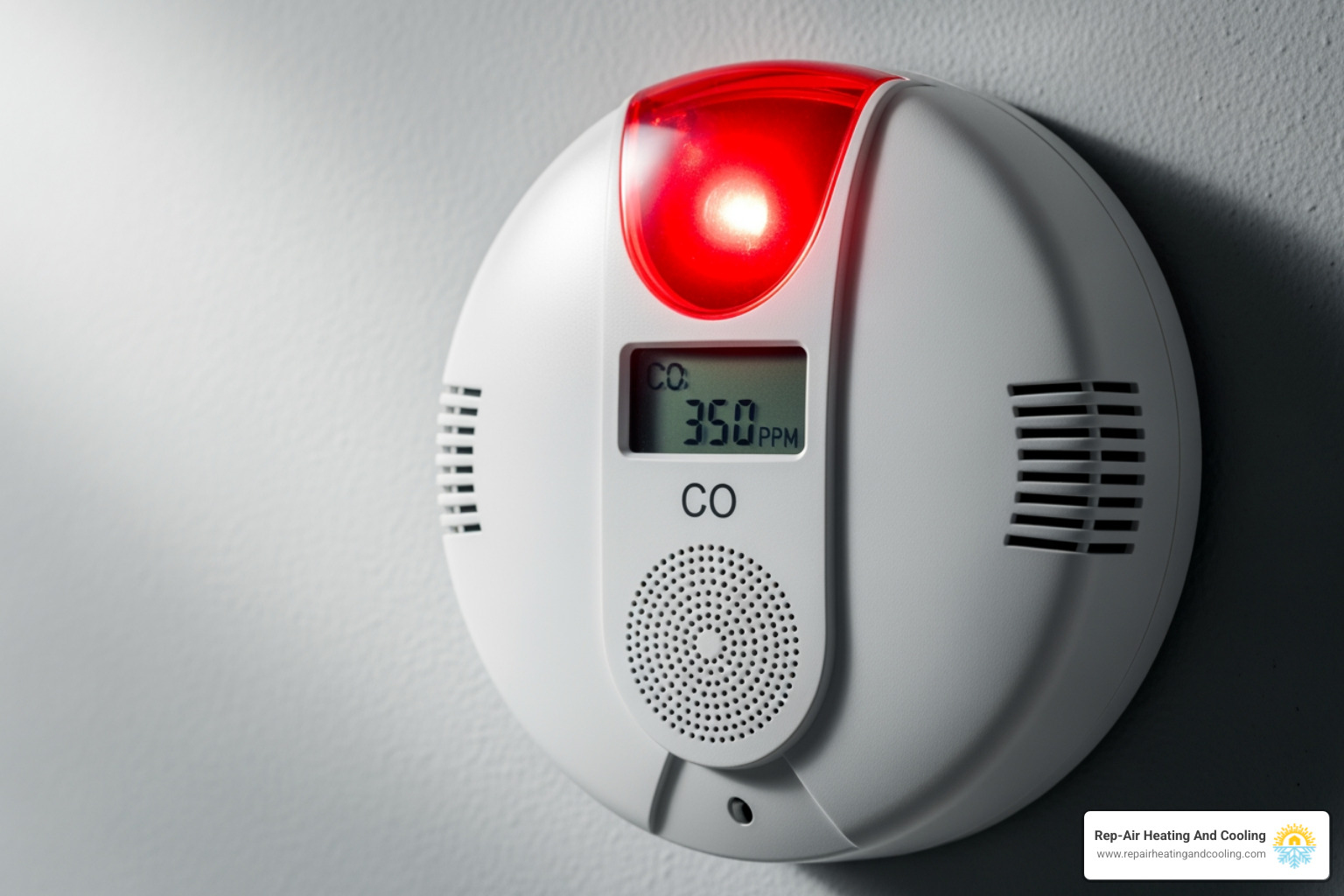 carbon monoxide detector alarming with red flashing light - emergency heating repair in mission, bc carbon monoxide detector alarming with red flashing light - emergency heating repair in mission, bc