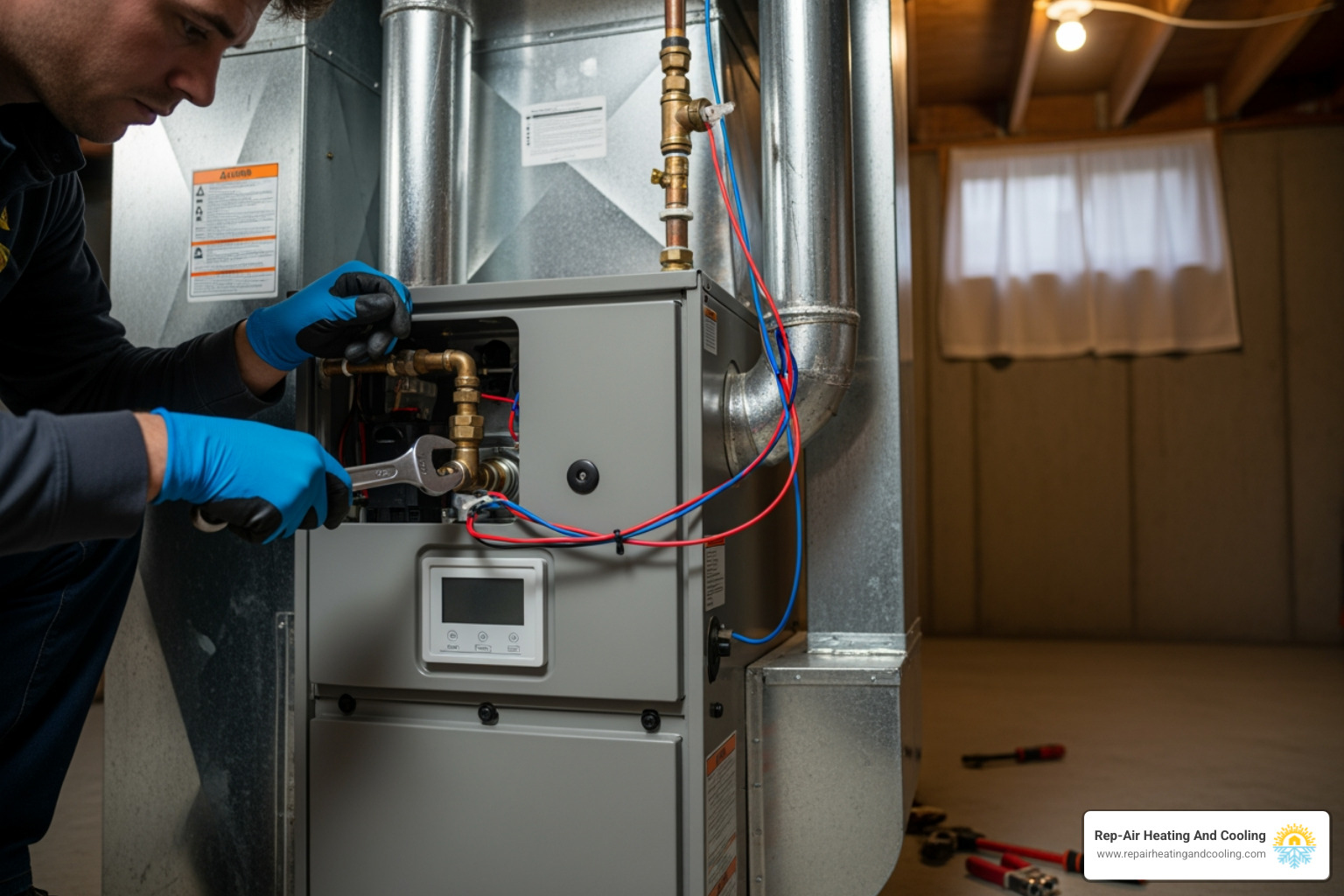 Infographic showing the top 5 warning signs your furnace needs repair: strange noises like banging or squealing, inconsistent heating or cold air, yellow pilot light indicating carbon monoxide risk, frequent on-off cycling or constant running, and sudden spikes in energy bills - furnace repair in Abbotsford, BC Infographic showing the top 5 warning signs your furnace needs repair: strange noises like banging or squealing, inconsistent heating or cold air, yellow pilot light indicating carbon monoxide risk, frequent on-off cycling or constant running, and sudden spikes in energy bills - furnace repair in Abbotsford, BC