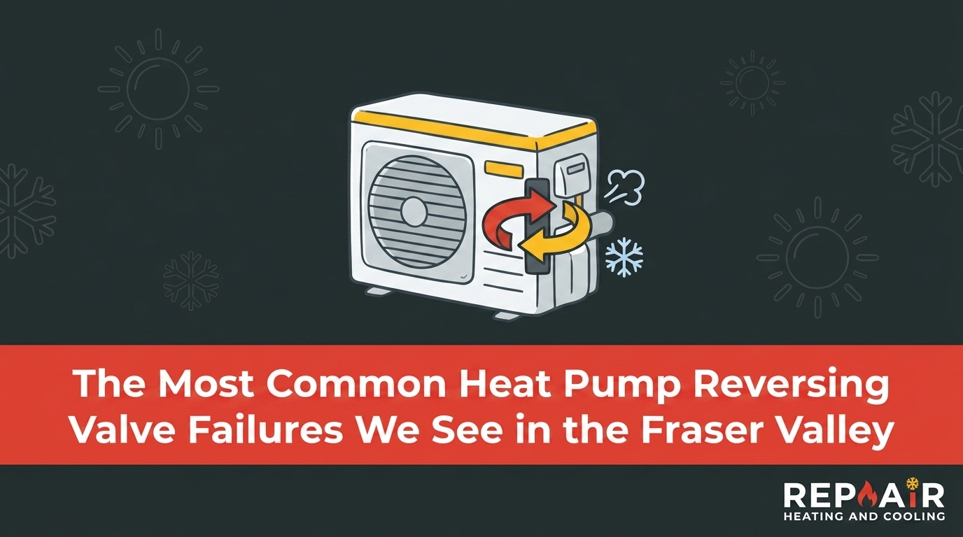 The Most Common Heat Pump Reversing Valve Failures We See in the Fraser Valley