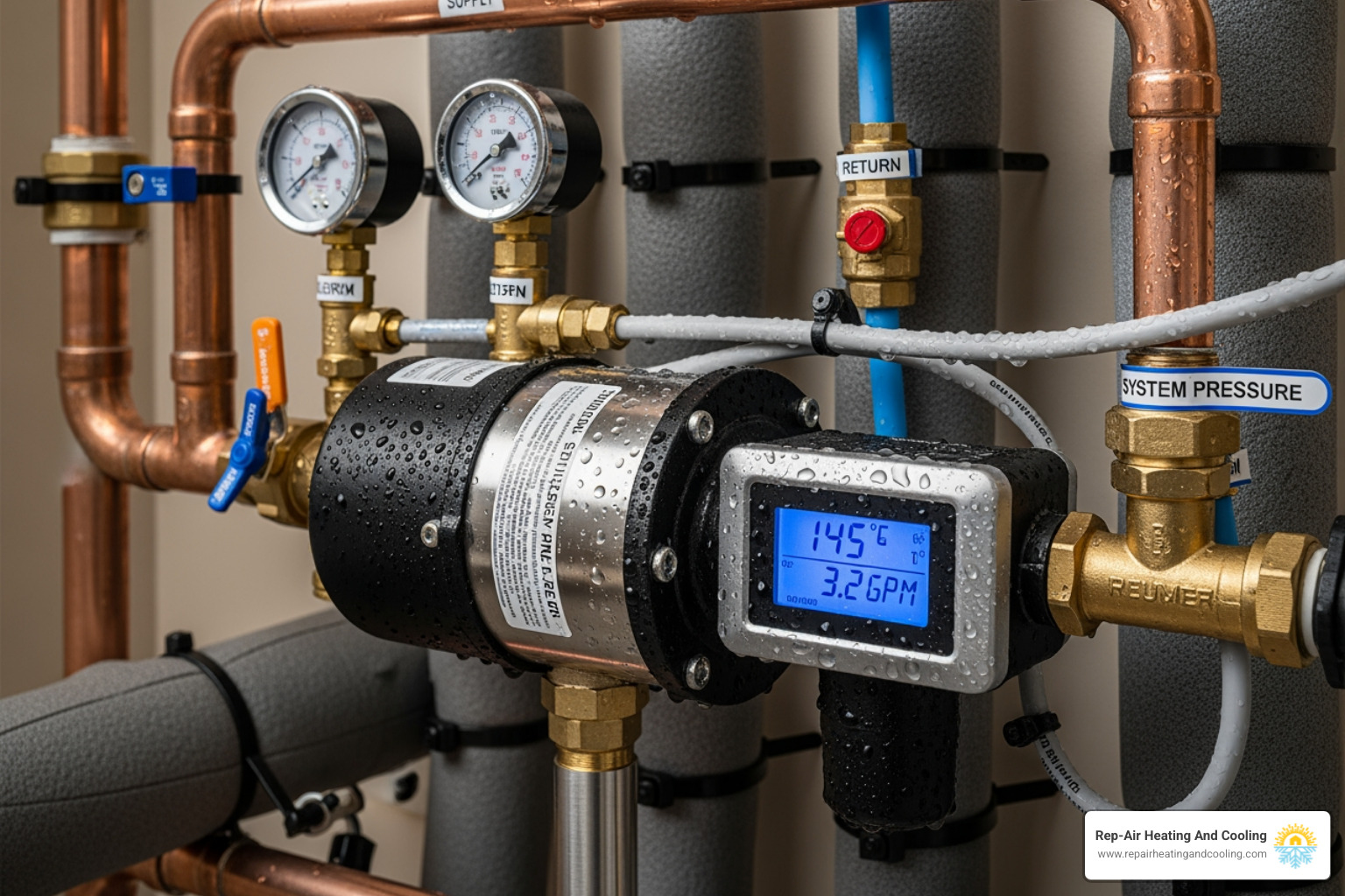A boiler's circulator pump - boiler making noise in Abbotsford, BC
