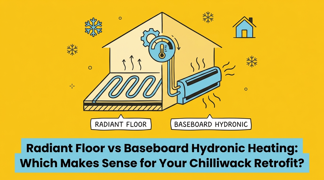 Radiant Floor vs Baseboard Hydronic Heating: Which Makes Sense for Your Chilliwack Retrofit?