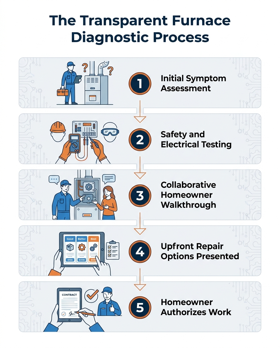 The Transparent Furnace Diagnostic Process