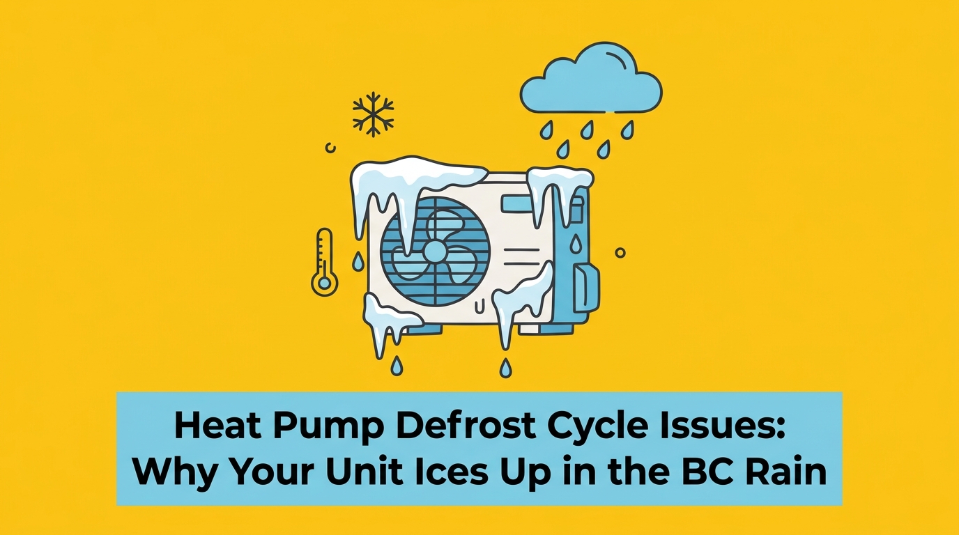 Heat Pump Defrost Cycle Issues: Why Your Unit is Icing Up in the BC Rain
