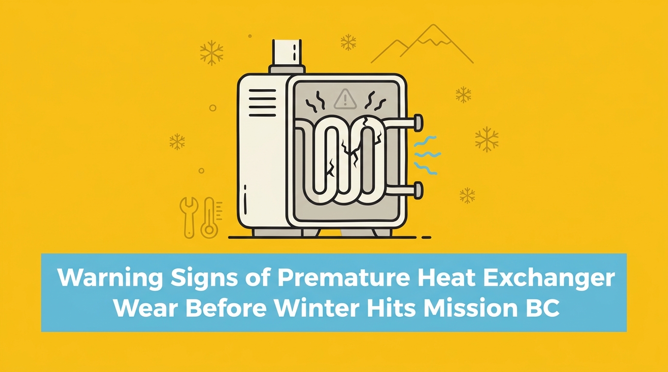 Warning Signs of Premature Heat Exchanger Wear Before Winter Hits Mission BC — featured image