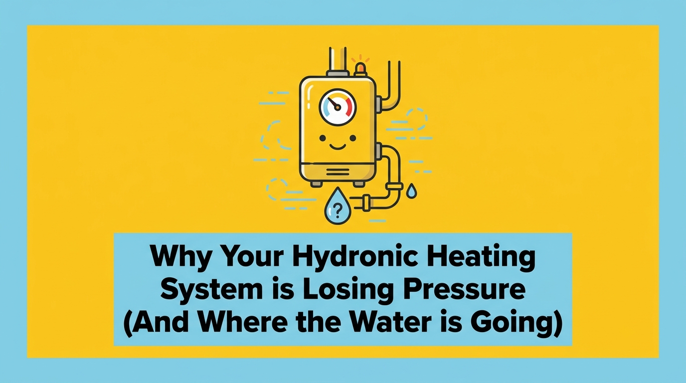 Why Your Hydronic Heating System is Losing Pressure (And Where the Water is Going) — featured image