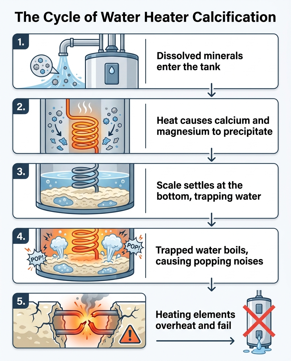 The Cycle of Water Heater Calcification