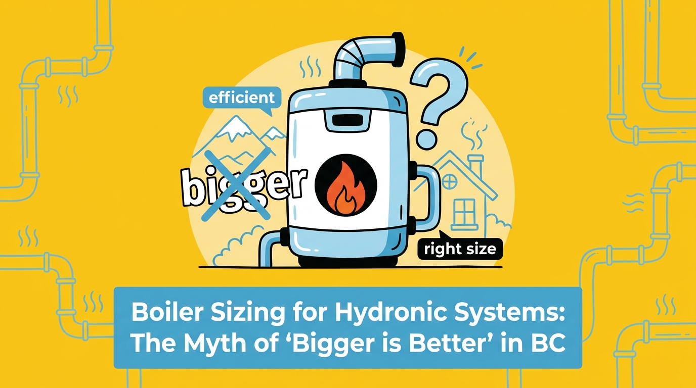 Boiler Sizing for Hydronic Systems: Why Bigger Isn't Always Better in BC