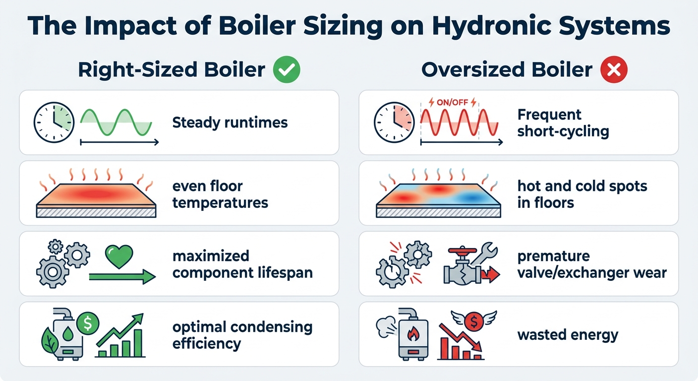 The Impact of Boiler Sizing on Hydronic Systems