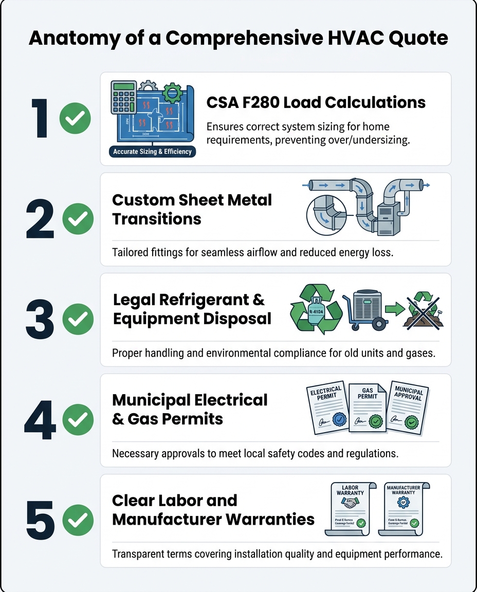 Anatomy of a Comprehensive HVAC Quote