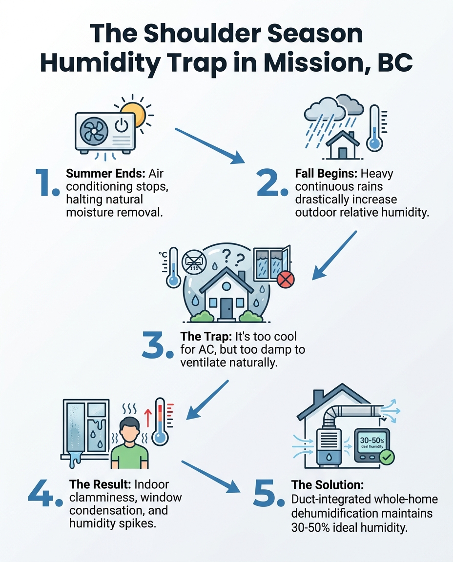 The Shoulder Season Humidity Trap in Mission, BC