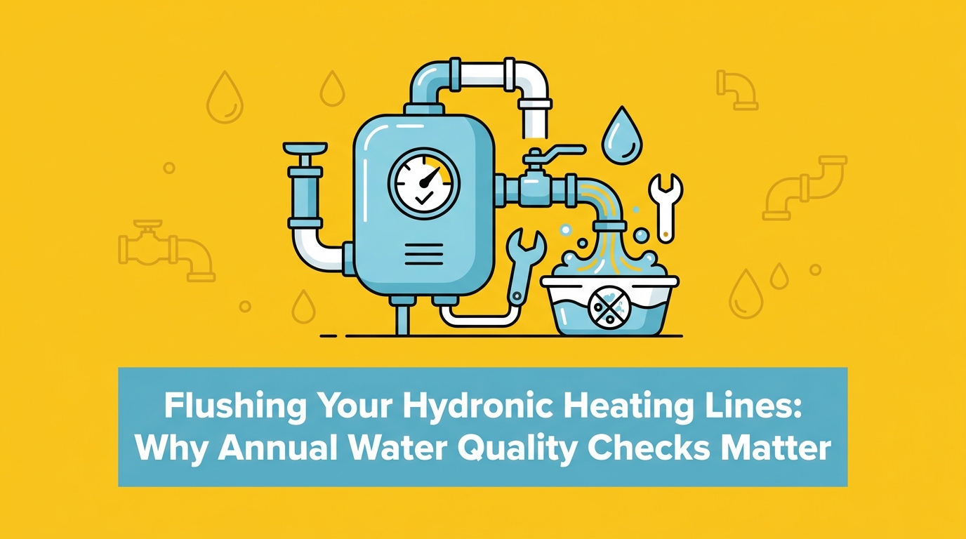 Flushing Your Hydronic Heating Lines: Why Annual Water Quality Checks Matter — featured image