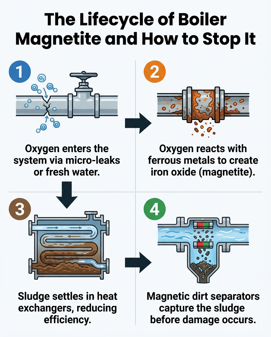 The Lifecycle of Boiler Magnetite and How to Stop It